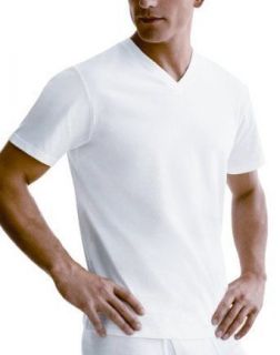 NWT TOMMY HILFIGER 3 Pack Classic Cotton V Neck Tees All Sizes White 