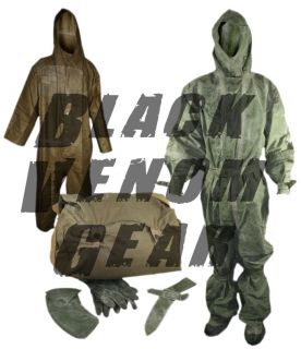   Protection Military Chemical Suit + 15lbs of Emergency Survival Gear