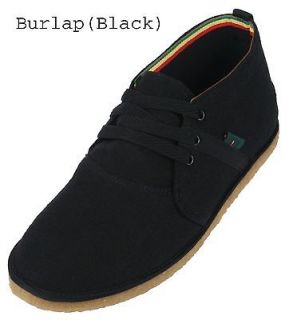 SALE Bob Marley Pipeline Chukka Black Burlap Size 11 US Casual Shoe 