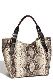 NWT AUTHENTIC MZ WALLACE AVA SNAKEPRINT TOTE $325 PURSE BAG