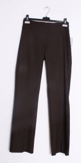   Brand Womens BENGALINE Pull On Brown Trouser Slack Stretch Pants in
