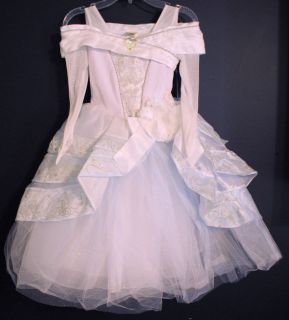 New  CINDERELLA DELUXE Wedding Costume Dress Girls S 5/6