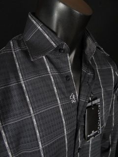   Bugatchi Woven Button up MS3842D83 BLACK Limited CLASSIC FIT Shirt