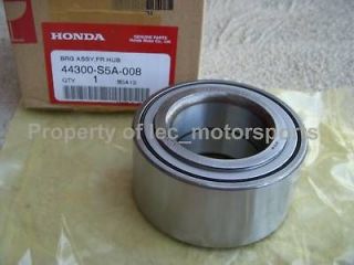   OEM Honda Civic 99 00 Si EX B16A2 D16 EK EG6 Front Wheel Bearing