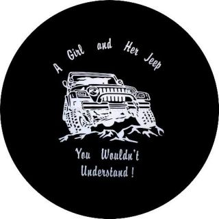   ​reCovers™→ A Girl and Her Jeep Spare Tire Cover for a Jeeps