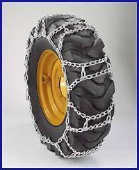 DUO TIRE CHAINS 11.2 x 32; 12.4 x 28; 9.5 x 36; 9.5 x 38 TRACTOR SNOW 