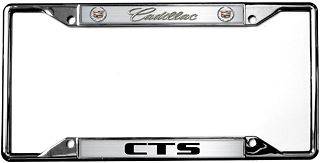 New Cadillac CTS License Plate Frame