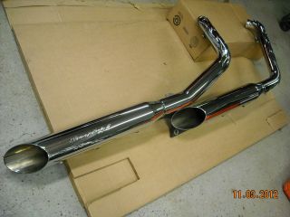 Screaming Eagle II Exhaust for 00   06 Heritage Softail With Flame 