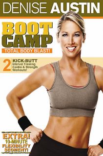 Denise Austin   Boot Camp Total Body Blast DVD, 2006