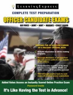 Officer Candidate Exams 2011, Paperback