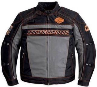 Mens Harley Davidso​n Dust Storm Switchback Textile Jacket. 97273 