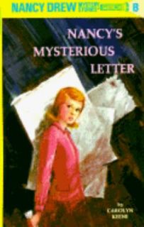 Nancys Mysterious Letter Vol. 8 by Carolyn Keene 1963, Hardcover 
