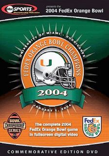 2004 FedEx Orange Bowl Game DVD, 2004