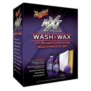 Meguiars NXT Wash and Wax Car Care Kit full cleaning wash wax and 
