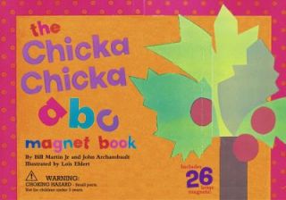 Chicka Chicka ABC Magnet Book by Bill, Jr. Martin and John Archambault 