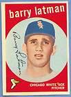 1959 Topps BB 477 Barry Latman White Sox
