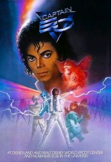 Michael Jackson Captain EO 1986 POSTER Rare