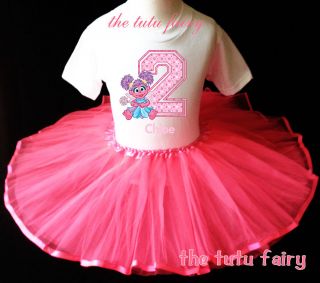 abby cadabby fairy birthday pink tutu shirt t shirt name age first 1st 