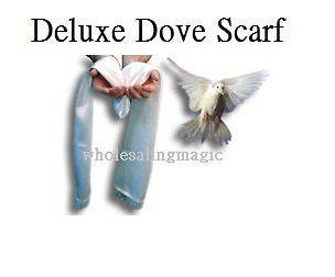 Deluxe White Dove Scarf Stage Illusion Magic Trick