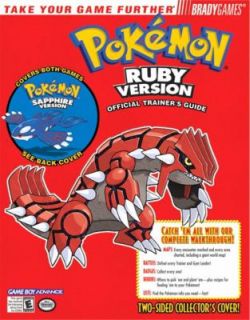 Pokemon Ruby and Sapphire Official Trainers Guide by Phillip Marcus 
