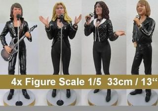 ABBA Pop Iconz Japan Action Figures Dolls 12/32 black