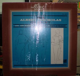 ALBERT NICHOLAS Qrt CLARINET w Art Hodes LP New Sealed