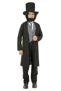 Abraham Lincoln President Civil War Costume Suit CHILD