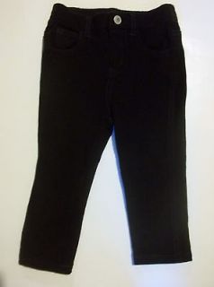Baby Girls Cherokee BLACK JEGGINGS Sz 18 m EUC Pants SKINNY Jeans 