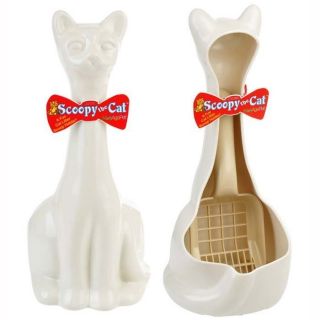 Scoopy The Cat   Litter Scoop Holder