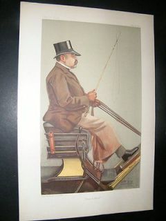 Vanity Fair Print 1903 Baron Adolph Wilhelm Deichmann