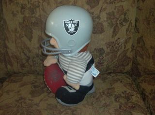 1983 Tudor Games NFL Huddles Raiders Mascot Doll Football Collectible