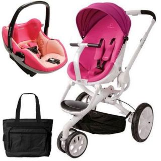 Quinny Moodd Stroller Travel system with Diaper bag and car seat 