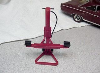 RED Bumper AIR JACK Adjustable WILL HOLD CAR NOT REAL CUSTOM 1/18 