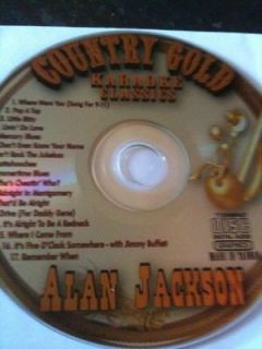 KARAOKE COUNTRY 17 HOT HOT TRACKS FROM ALAN JACKSON 4 YOUR PLAYER
