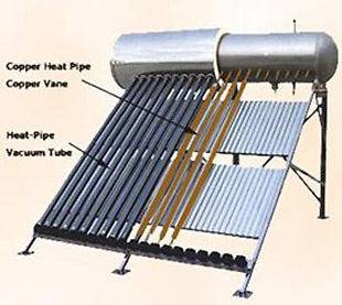 300 Liter 30 Vacuum Tube Pressurized Passive Solar Water Heater System 