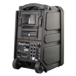 Hamilton Wireless Portable PA System with CD / DVD /  Player 