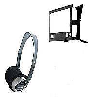   Case and Headphones for use with V.Zon 9109 Portable DVD Player