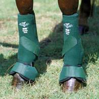 SMB Sports Medicine Combo Splint Bell Boots Hunter Green Professional 