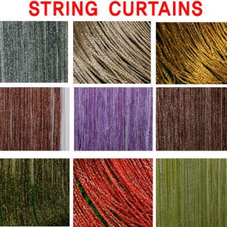 SEQUIN String Curtains door window drapes panel Wall divider spangle 