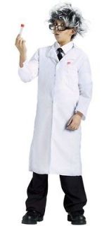 White Child Size Lab Doctor Coat Boys Dr. Costume Mad Scientist Girls 