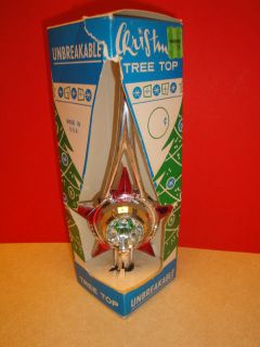   Unbreakable Christmas Tree Topper Star Ornament Top Decoration