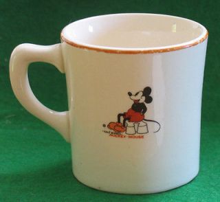 Vintage Mickey Mouse EARLY 1930s China Mug