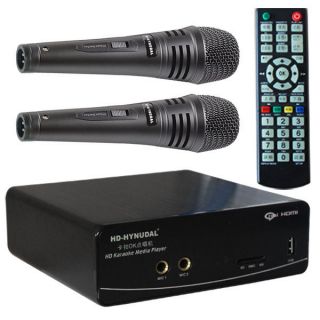 Chinese Home Karaoke Player with 2TB HDD 50K songs, 2 x Mic, 2 x 