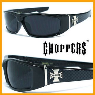 Choppers Men Motor Sunglasses Free Pouch  Black (X) C39