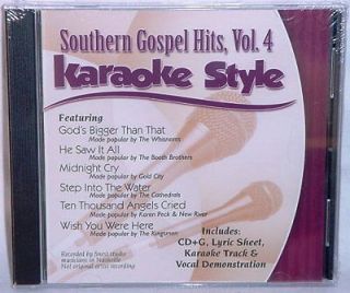 Southern Gospel Hits V4 Christian Karaoke NEW CD+G