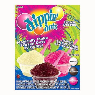 Dippin Dots Frozen Dot Mix   Chocolate/Vani​lla/Strawberry