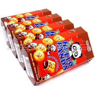   Panda Chocolate Cream Japanese Biscuit Snack Cookie Candy 4 PACKS