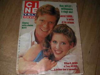 Cine Revue 88 BILLY MOSES TRACY NELSON cover ZSA ZSA GABOR RONN MOSS 