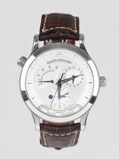 Jaeger LeCoultre Stainless Steel Master Control Geographic 38mm 