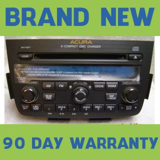 NEW 05 06 ACURA MDX Radio Stereo 6 Disc Changer CD Player 1XF9 39100 